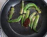 焼肉のタレでコク旨【オクラのマヨソテー】作り方5写真