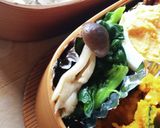菜の花としめじのポン酢ナムル作り方3写真