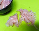 簡単！1分！【胡瓜とガリの即席酢の物】作り方3写真