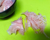 簡単！1分！【胡瓜とガリの即席酢の物】作り方3写真