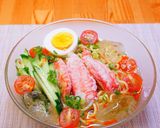 毛ガニの冷やしラーメン作り方4写真