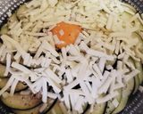 レンジで簡単♪とろ～り温玉チーズなす作り方2写真