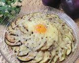レンジで簡単♪とろ～り温玉チーズなす作り方3写真