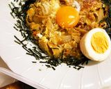 玉子丼に目玉で双子丼？3つ子丼？家族丼？作り方5写真