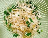 夏休みごはん♡豆腐で作る塩麹チーズチヂミ作り方1写真