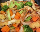 鶏胸肉と野菜達の南蛮酢和え作り方6写真