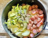 ズッキーニとシャウエッセンのポテトサラダ作り方7写真