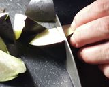 レンジ8分!ナスとミニトマトの簡単カレー作り方1写真