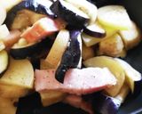 レンジで極旨！茄子ベーコンのチーズまみれ作り方6写真