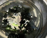 ごま油香る☆木綿豆腐とワカメの韓国風和え作り方1写真