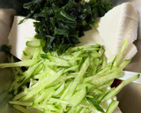 ごま油香る☆木綿豆腐とワカメの韓国風和え作り方4写真