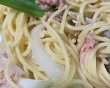 簡単　ツナ玉ねぎパスタ作り方15写真