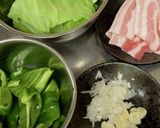 ☆濃くて美味しすぎ！回鍋肉なパスタ☆作り方1写真