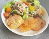 ヘルシー ダイエッター向きハンバーグ稲荷作り方4写真