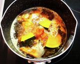 かぼちゃと昆布のかんたん味噌汁作り方3写真