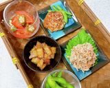 鶏つくねの醤油麹だれ作り方9写真