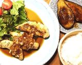ササミで揚げ鶏のネギソース作り方4写真