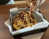 混ぜて焼くだけココアコーンブレッド作り方10写真