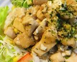 市販サラダ●鶏肉と豆腐のソテーソース作り方4写真