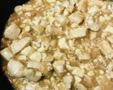 鶏肉と豆腐のサイの目炒め作り方3写真