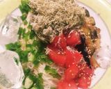 変わり素麺★とろろ昆布夏野菜素麺作り方5写真