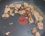 豚ひき肉と獅子唐の味噌スパゲッティ作り方7写真
