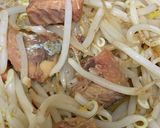 5分で出来る!小松菜ともやしの鯖缶炒め作り方2写真