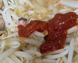 5分で出来る!小松菜ともやしの鯖缶炒め作り方3写真
