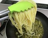 大葉としらすのジェノベーゼパスタ♪作り方5写真
