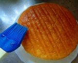 ふわふわスポンジのモモ缶ケーキ作り方13写真