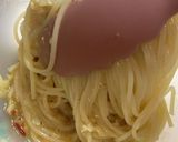 冬のお手軽パスタ〜家族大好き〜ぺぺたま〜作り方4写真