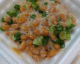 簡単！めちゃうま♪納豆まみれにんにく冷奴作り方1写真