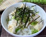 木綿豆腐でポキ丼風作り方3写真