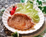 だしレモンソースで豚ステーキ作り方5写真