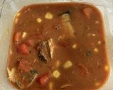 缶詰とレンジのみ！サバのトマトカレー作り方2写真