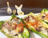 さんま缶ピーマンチーズ焼き作り方6写真