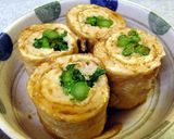 菜の花入り信田巻き作り方12写真