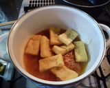 白菜と油揚げのあっさり煮作り方1写真