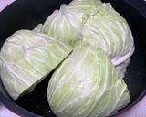 ダイエット♡作り置き♡キャベツ1玉蒸し作り方1写真