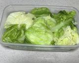 ダイエット♡作り置き♡キャベツ1玉蒸し作り方6写真