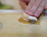 ホタテの漬け丼作り方1写真