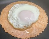 お祭り屋台！目玉焼き乗っけの卵せんべい作り方3写真