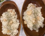 炊飯器におまかせエビピラフ作り方4写真