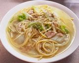 ワンパンとろとろ白菜のやさし〜スープスパ作り方3写真