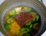ゴーヤーの冷たい味噌汁作り方5写真