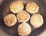 鶏ひき肉の和風ハンバーグ作り方11写真