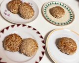 鶏ひき肉の和風ハンバーグ作り方13写真