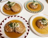 鶏ひき肉の和風ハンバーグ作り方14写真