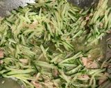 混ぜるだけ！ツナときゅうりの冷製パスタ作り方2写真