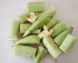 オクラのカリカリ焼き作り方2写真